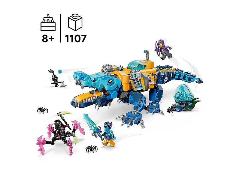 Thumbnail - LEGO DREAMZzz 71512 Krokodil-U-Boot Bausatz, Mehrfarbig