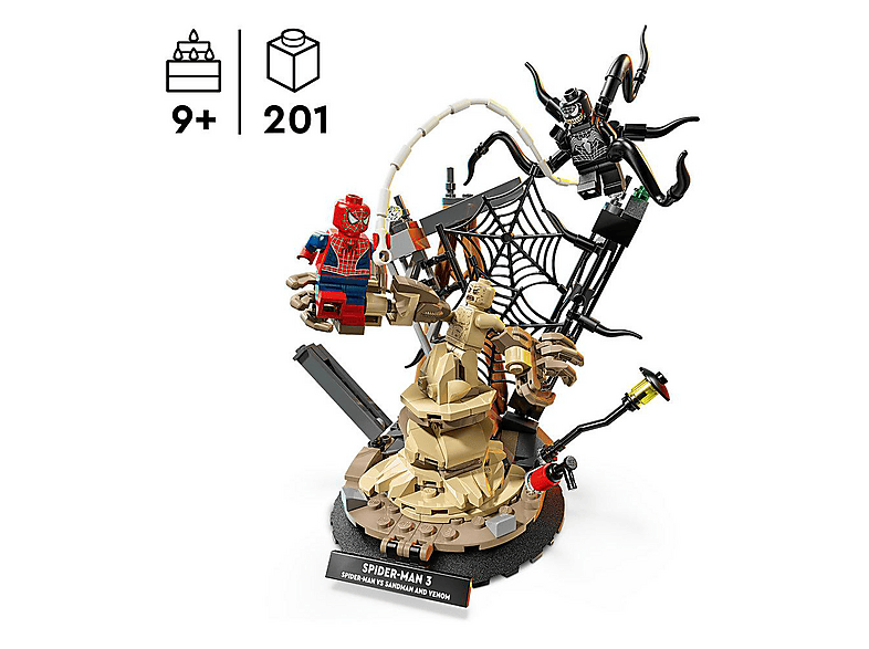 Lego Super Heroes 76334 Großer Showdown: Spider-Man vs. Sandman (Ab 9 Jahren) Bausatz — Foto 3 von 5