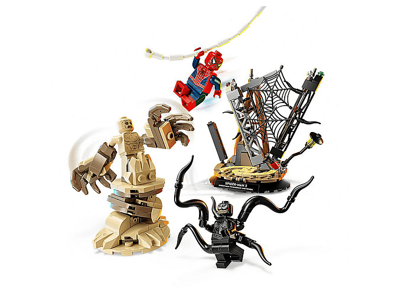 Lego Super Heroes 76334 Großer Showdown: Spider-Man vs. Sandman (Ab 9 Jahren) Bausatz — Foto 4 von 5