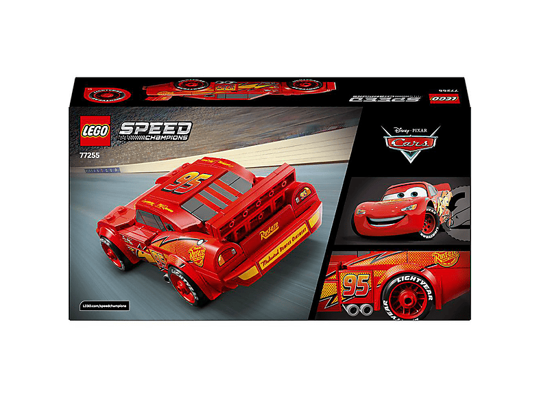 Lego Disney: 77255 Lightning McQueen Bausatz, Rot — Foto 4 von 5