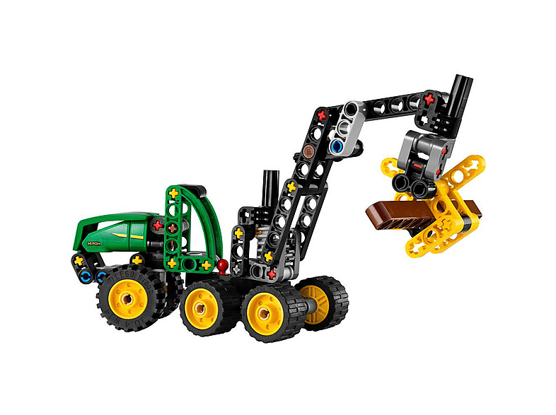 Thumbnail - LEGO Technic 42218 John Deere 1470H Rad-Harvester Bausatz, Mehrfarbig