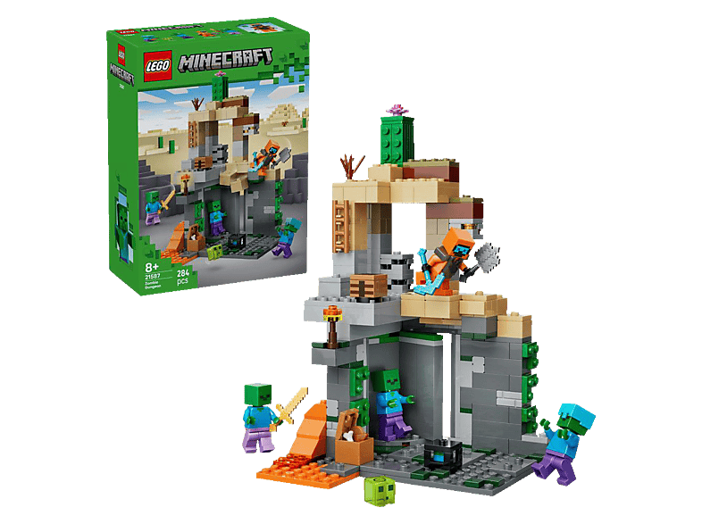 Lego Minecraft 21587 Zombieverlies Bausatz