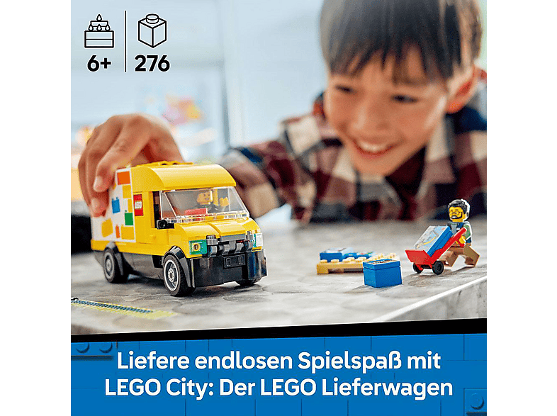 Lego City 60500 Der Lego Lieferwagen Bausatz, Mehrfarbig — Foto 2 von 5