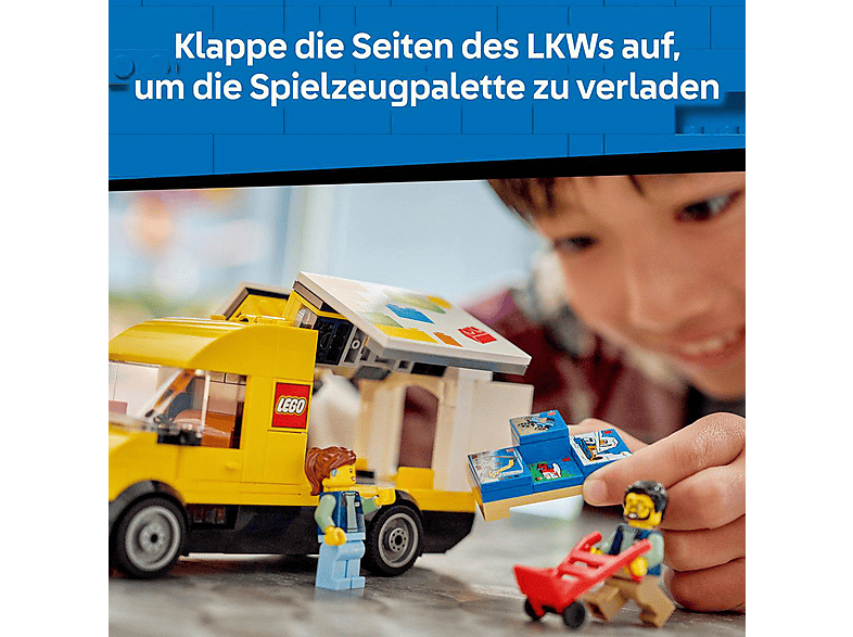 Lego City 60500 Der Lego Lieferwagen Bausatz, Mehrfarbig — Foto 3 von 5