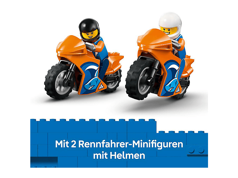 Lego City 60491 Motorradtransporter Bausatz, Mehrfarbig — Foto 5 von 5