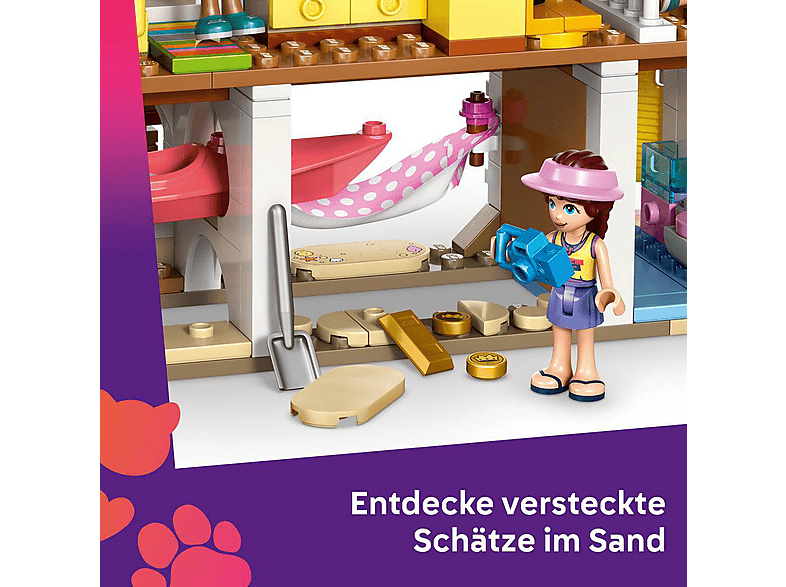 Thumbnail - LEGO Friends 42699 Strandhaus mit Robben Bausatz, Mehrfarbig