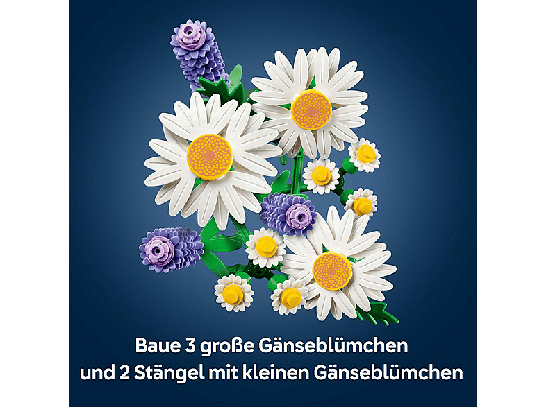 Thumbnail - LEGO Botanicals 11508 Gänseblümchen Bausatz, Mehrfarbig