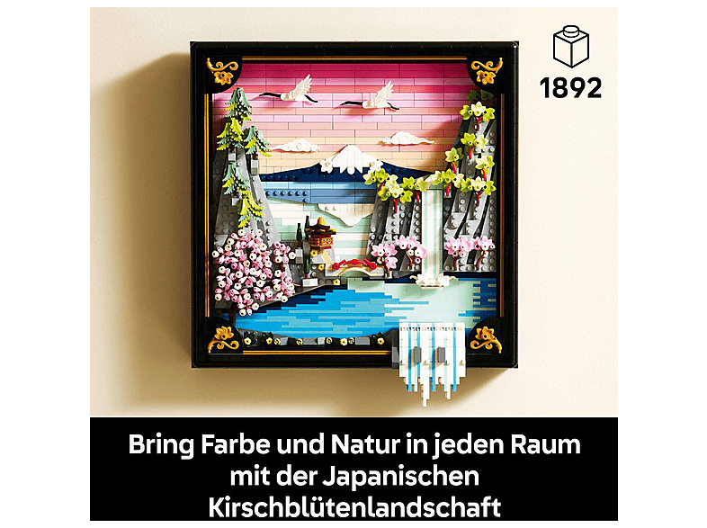 Thumbnail - LEGO ART 31218 Japanische Kirschblütenlandschaft Bausatz, Mehrfarbig