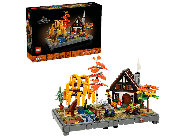 Lego Icons 11372 Herbstlicher Landhausgarten (Ab 18 Jahren) Bausatz