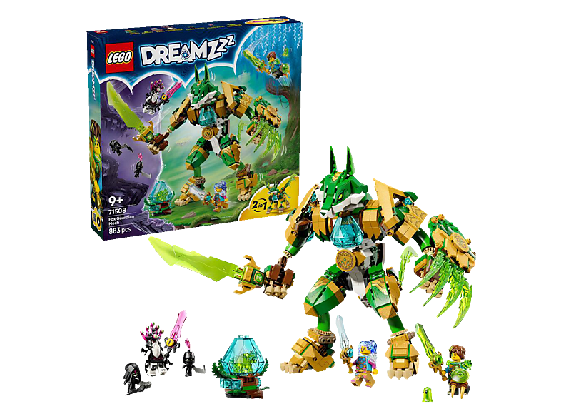 Lego DreamZzz 71508 Fuchs-Wächtermech Bausatz, Mehrfarbig
