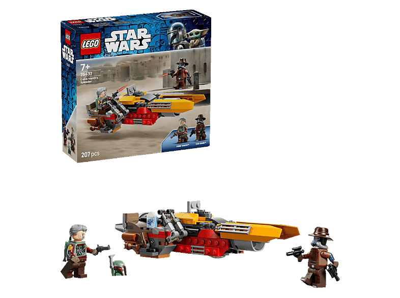 Lego Star Wars: 75437 Cobb Vanths Speeder Bausatz, Mehrfarbig