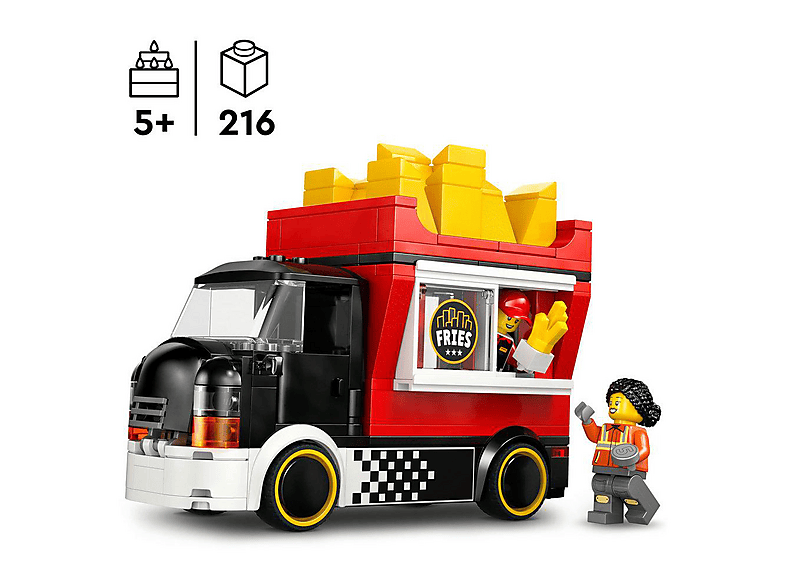 Lego City 60488 Pommes-Truck (Ab 5 Jahren) Bausatz — Foto 3 von 5