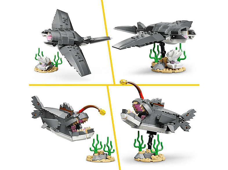 Lego Creator 31381 Wilder Hai mit Schatztruhe Bausatz, Mehrfarbig — Foto 5 von 5