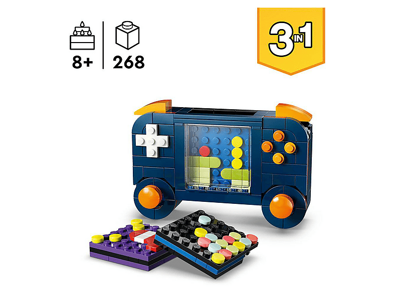 Lego Creator 31380 Retro-Spielkonsole (Ab 8 Jahren) Bausatz, Mehrfarbig — Foto 3 von 5