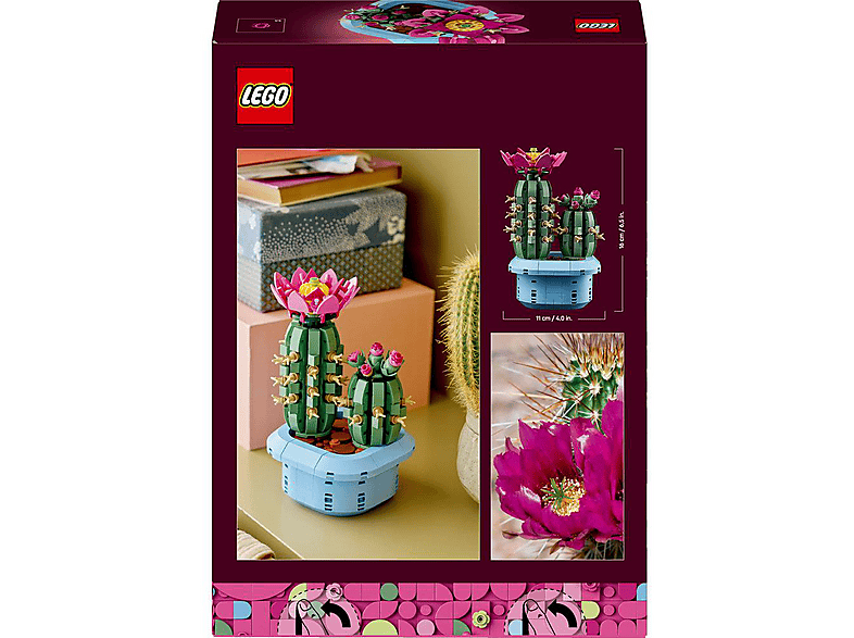 LEGO Botanicals 11509 Blhender Kaktus Bausatz, Mehrfarbig Bauksten und  Konstruktionsspielzeug | MediaMarkt