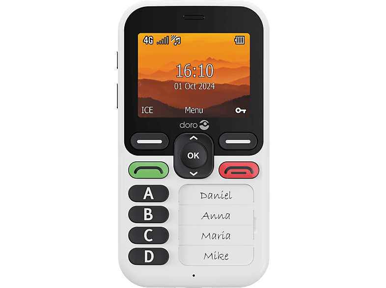 Doro Leva X10 4G Smartphone pour Seniors