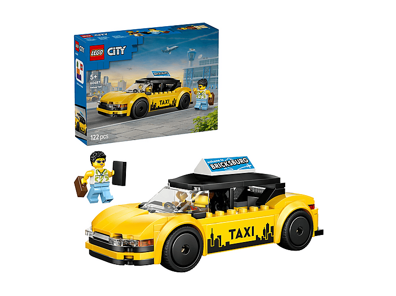 COSTRUZIONI LEGO City Great Vehicles Taxi giallo - 60487