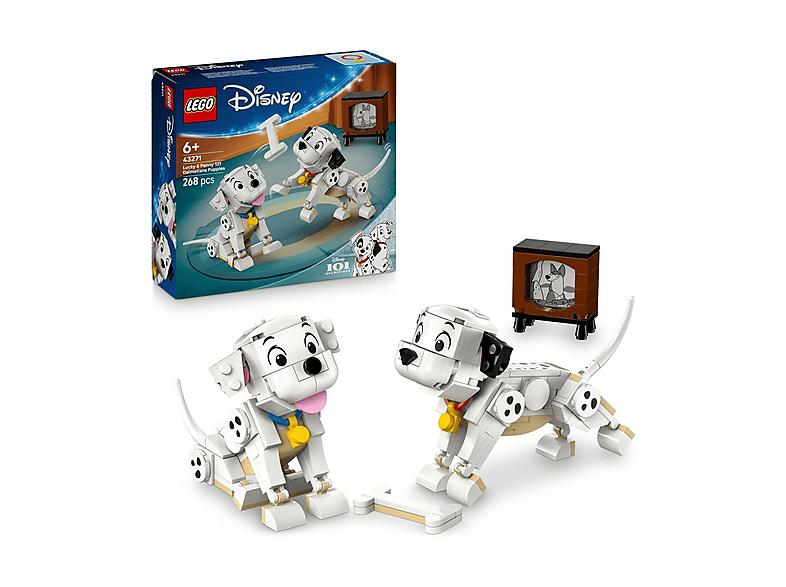 COSTRUZIONI LEGO Disney Classic Lucky e Penny - La carica dei cento uno 43271