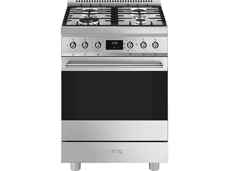 Smeg C6GMXD2 Standherd (EEK: A, Gaskochfeld, 70 l, Edelstahl)