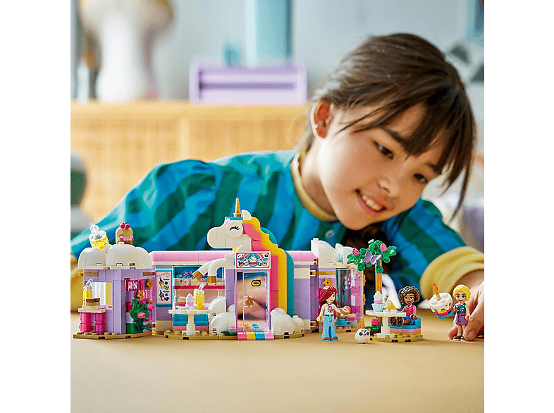 Thumbnail - LEGO Friends 42684 Einhorn-Traumcafé Bausatz, Mehrfarbig