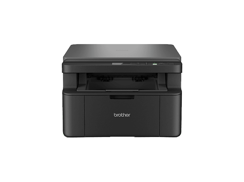 Impresora láser - Brother DCP-L1640W, Multifunción, Monocromo, 20 ppm, Panel de control LCD 2 líneas, WiFi, 128 MB, Negro