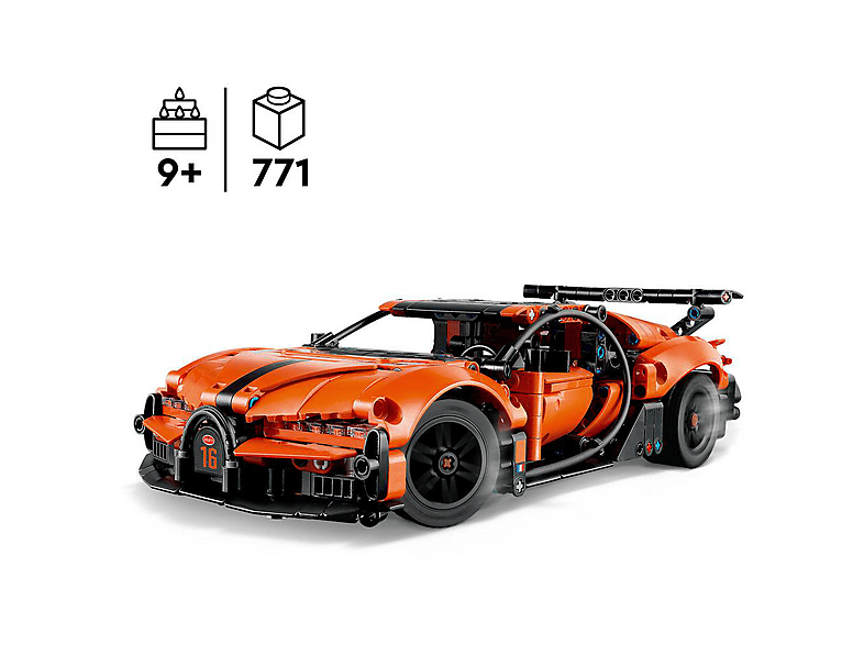 Lego Technic 42222 Bugatti Chiron Pur Sport Hypercar (Ab 9 Jahren) Bausatz — Foto 2 von 5