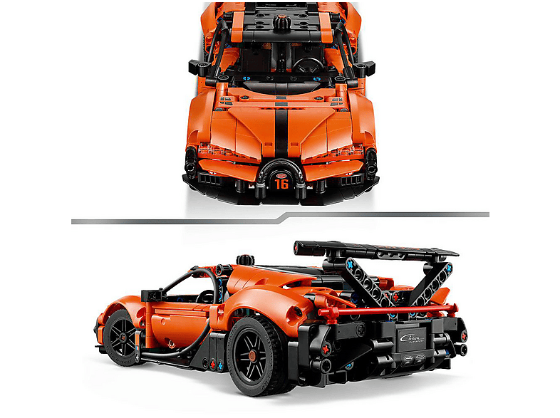 Lego Technic 42222 Bugatti Chiron Pur Sport Hypercar (Ab 9 Jahren) Bausatz — Foto 4 von 5
