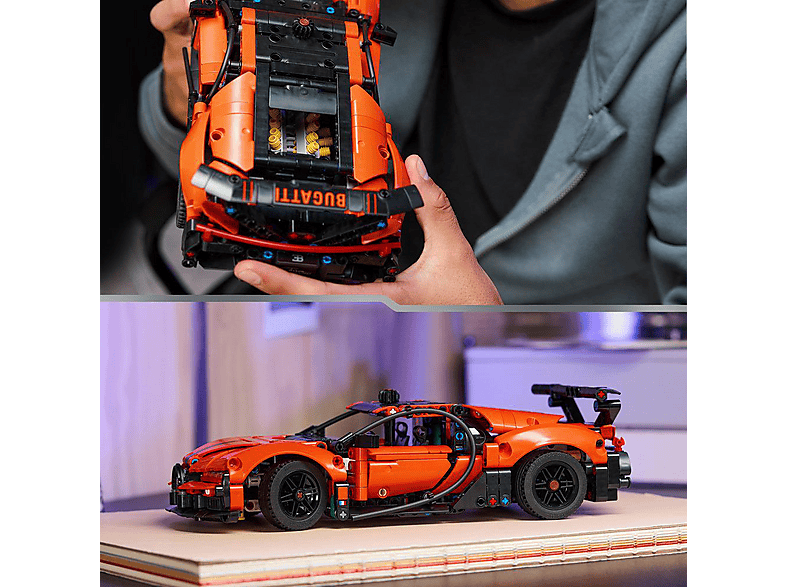 Lego Technic 42222 Bugatti Chiron Pur Sport Hypercar (Ab 9 Jahren) Bausatz — Foto 5 von 5