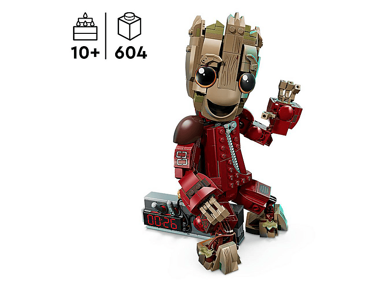Thumbnail - LEGO Super Heroes 76341 Groot im Ravager-Outfit Bausatz, Mehrfarbig