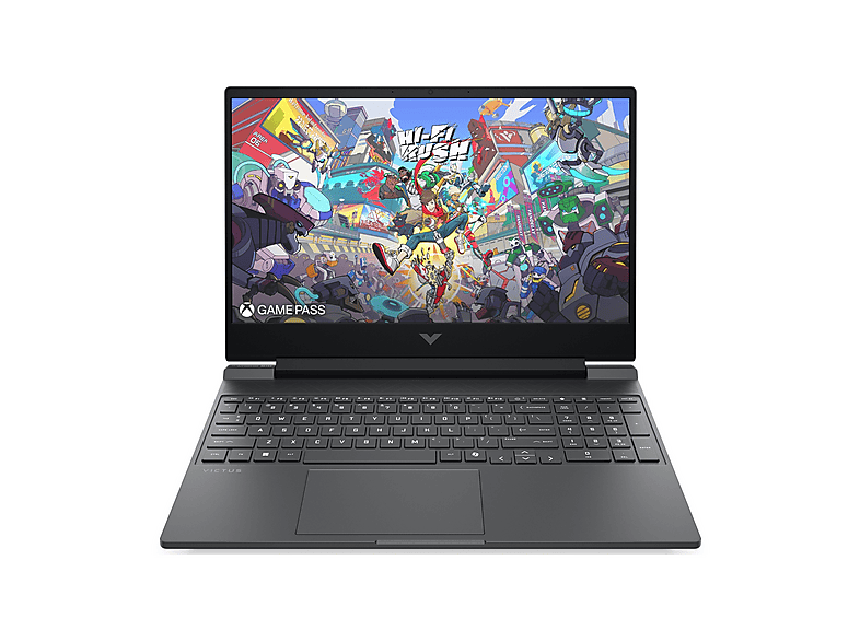 HP Victus 15-Fa2031Nl Notebook, 15,6 ", processore Intel Core I5 13420H, Nvidia GeForce Rtx 5050, RAM 16 GB, 512 GB Ssd, Mica Silver, Windows 11 Home