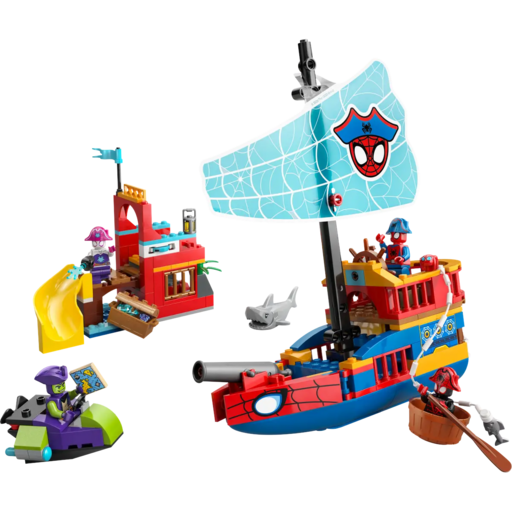 LEGO Marvel Le bateau pirate de l'équipe Spidey
