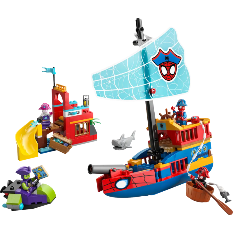 LEGO Marvel Le bateau pirate de l'équipe Spidey