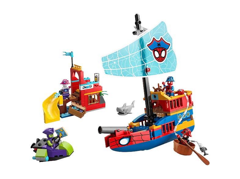 Lego Spider-man 11208 Team Spidey Piratenschip Bouwstenen