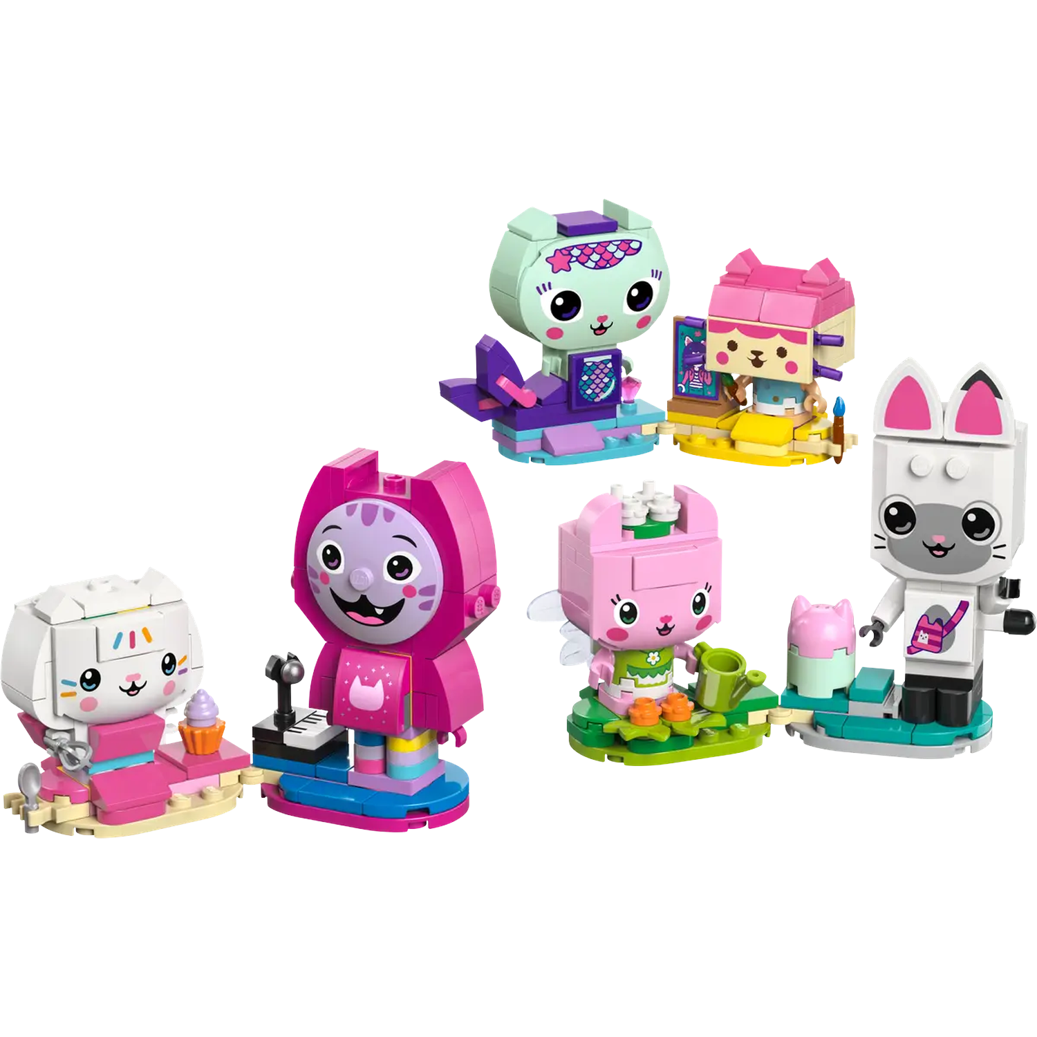 Lego Gabbys Dollhouse 11215 Gabby's Kattenvriendjes Bouwstenen