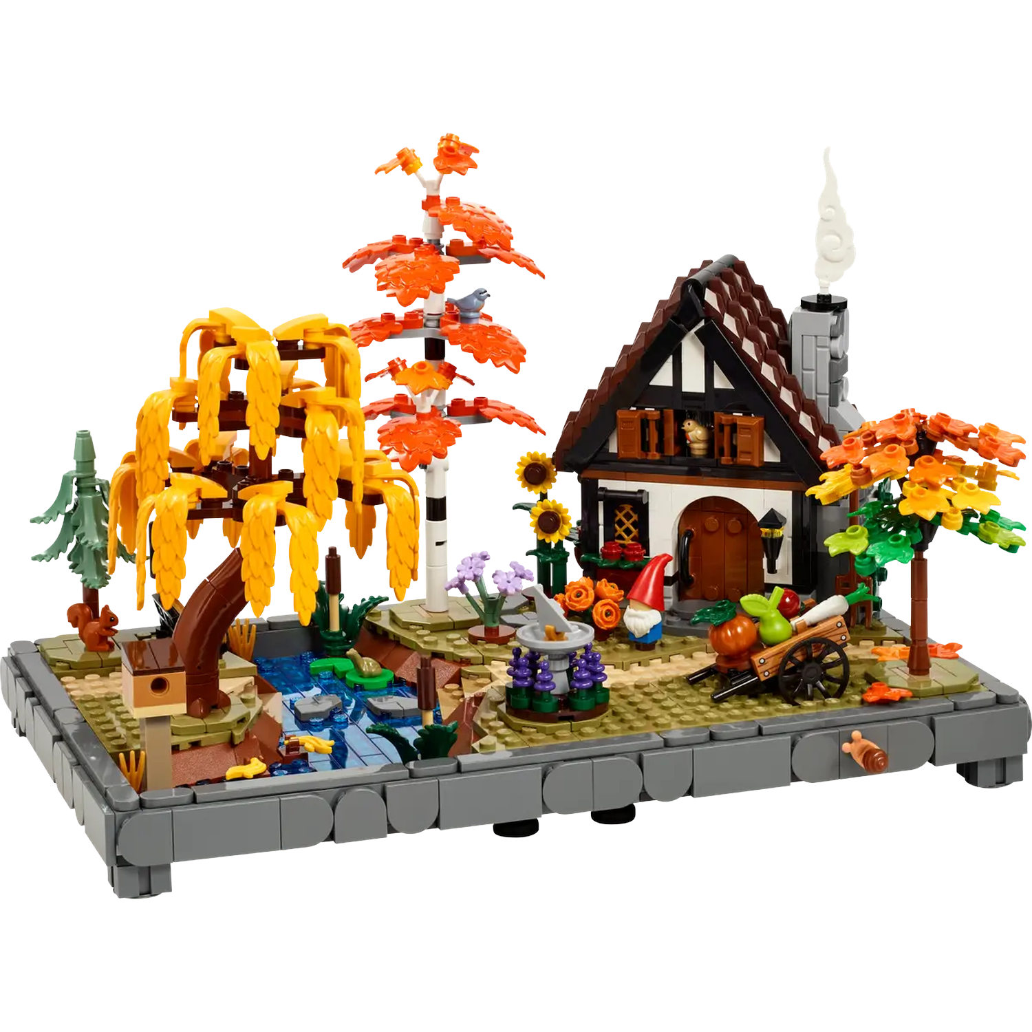 Lego Icons 11372 Herfsttuin Met Cottage Bouwstenen