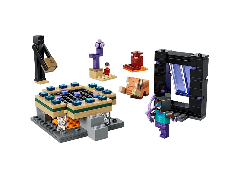 Lego Minecraft 21584 Reis Naar De Nether Bouwstenen afbeelding