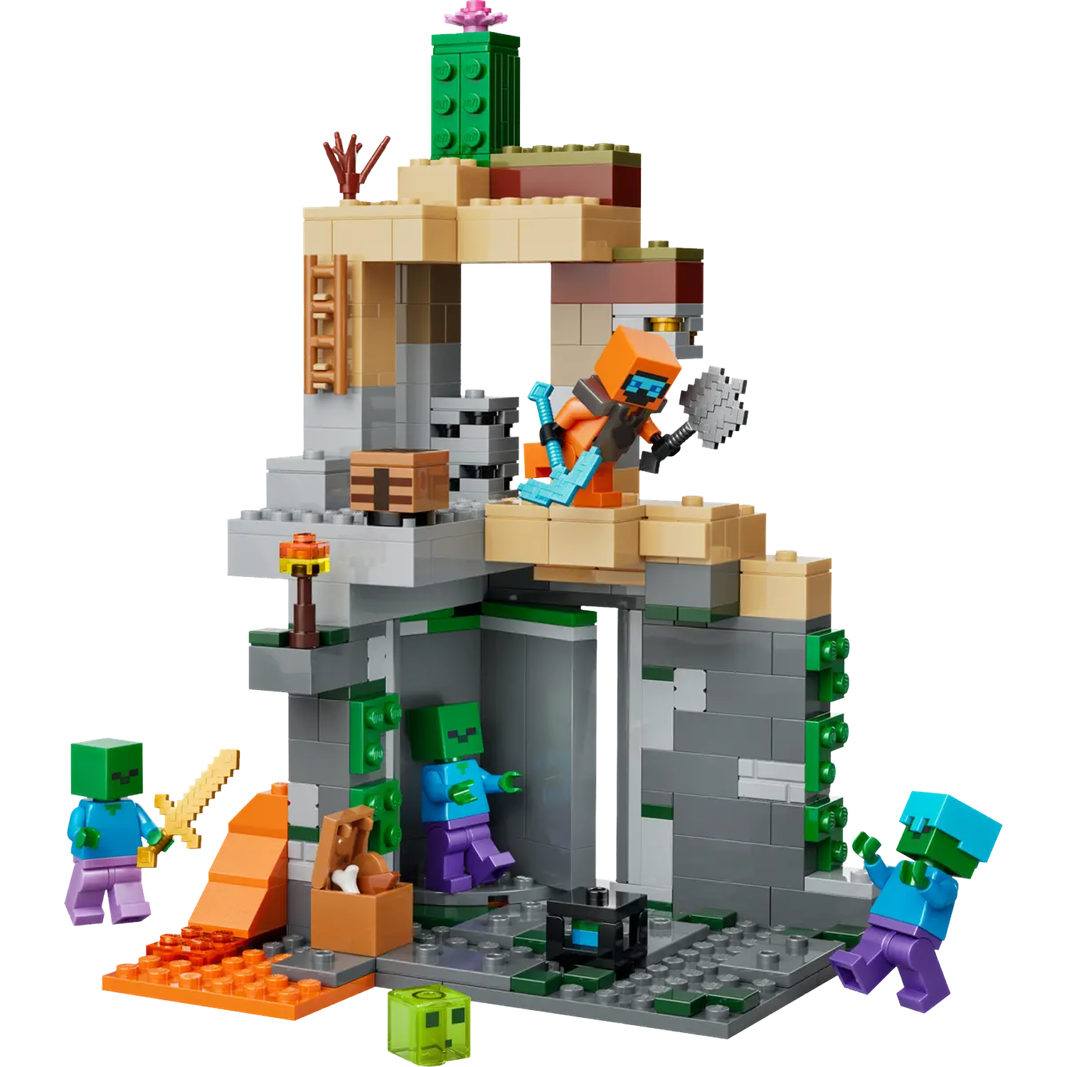 Lego Minecraft 21587 Zombiekerker Bouwstenen