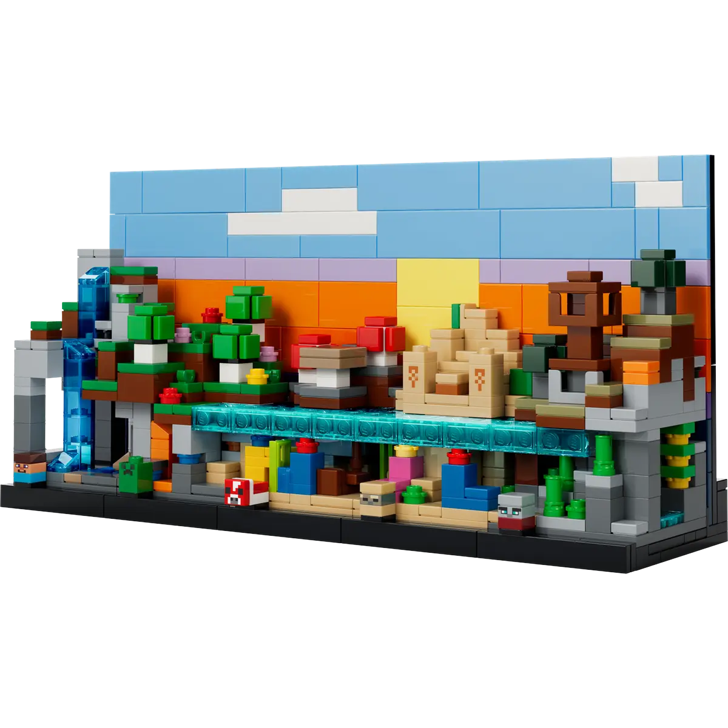 Lego Minecraft 21589 Minibiomen Bouwstenen