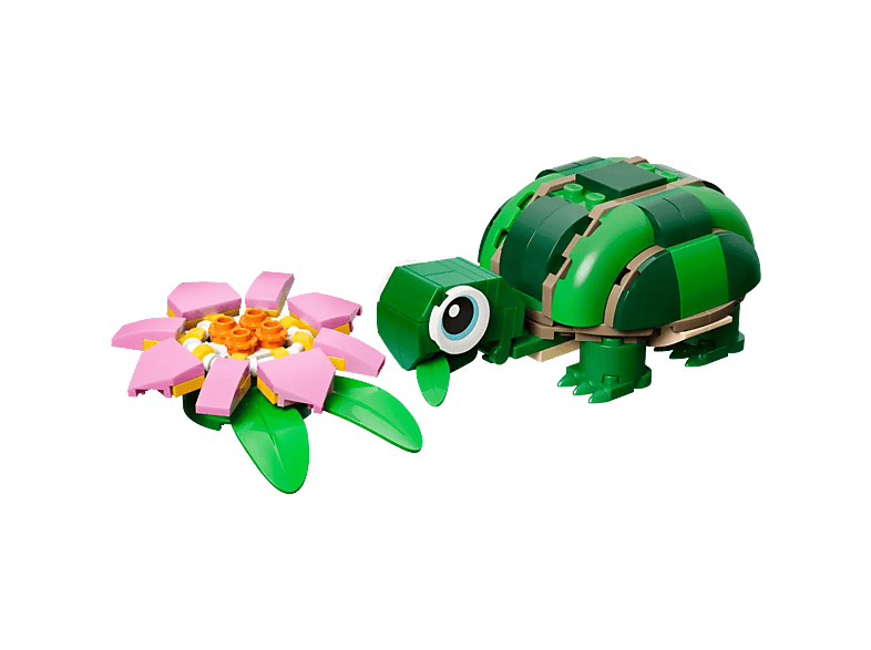 Lego Creator 3in1 31377 Schildpad Met Waterlelie Bouwstenen afbeelding