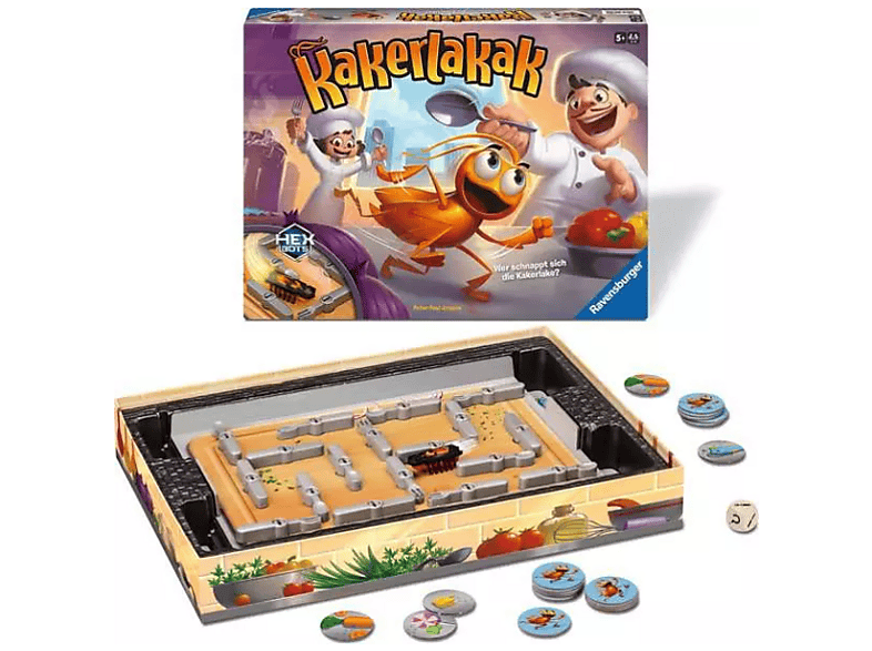 Ravensburger Kakerlakak - Kinderspiel ab 5 Jahre; Brettspiel — Foto 2 von 2