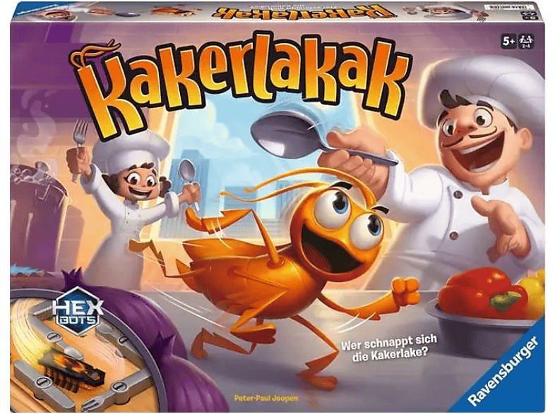 Ravensburger Kakerlakak - Kinderspiel ab 5 Jahre; Brettspiel