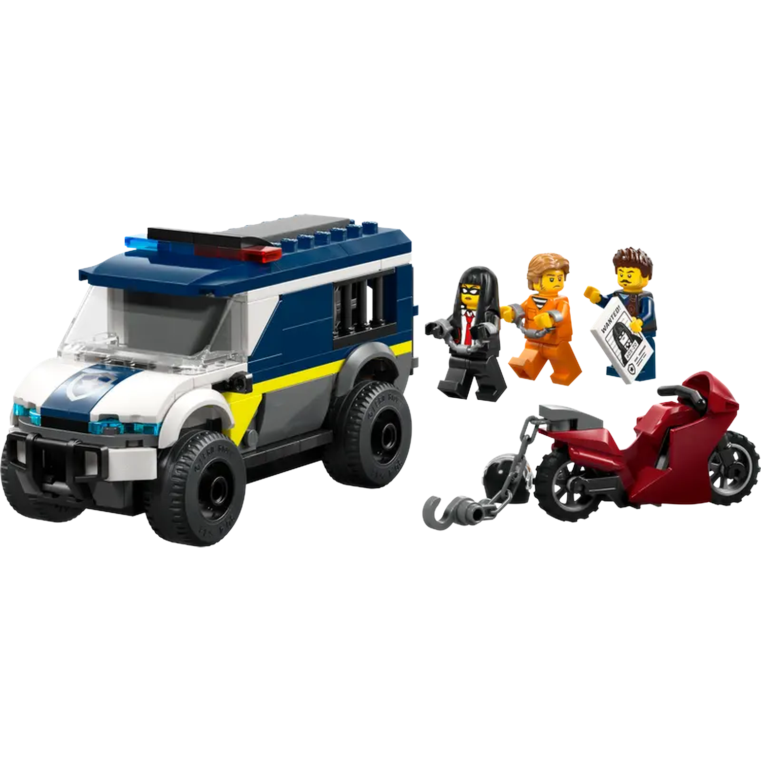 LEGO CITY 60479 Politie gevangenentransport Bouwstenen | MediaMarkt
