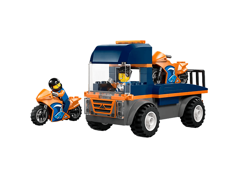 Lego City 60491 Transportwagen Voor Motoren Bouwstenen afbeelding
