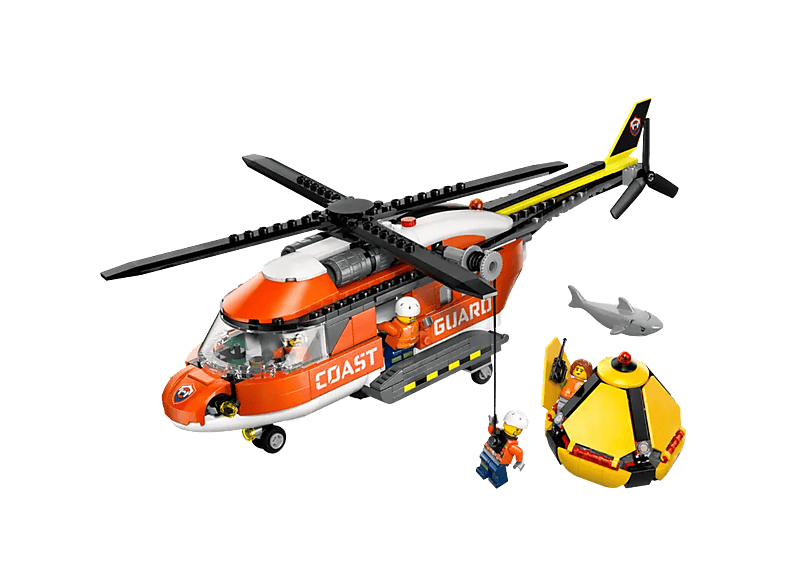Lego City 60503 Kustwacht Helikopter Bouwstenen