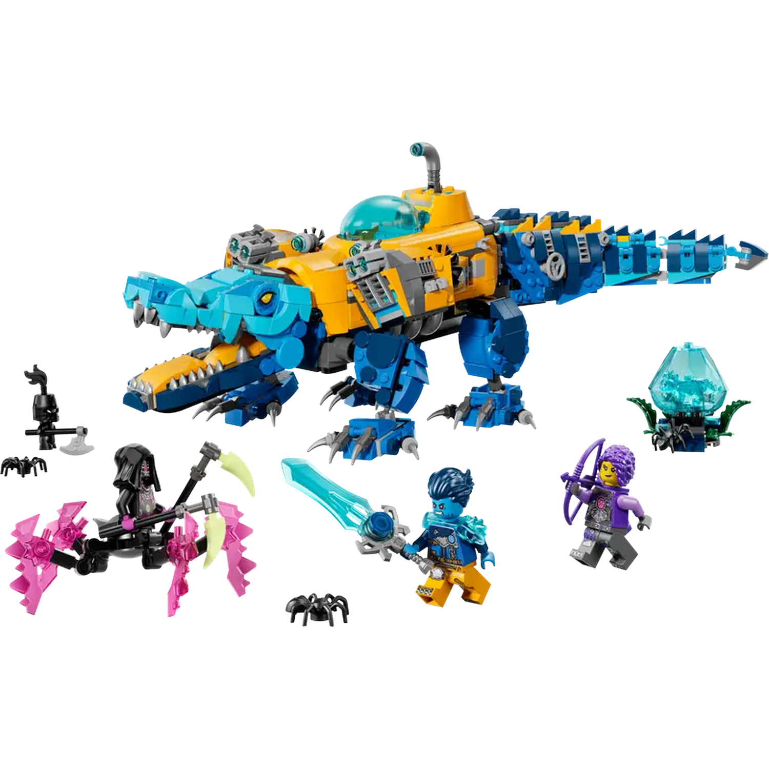 Lego Dreamzzz 71512 Krokodilonderzeeër Bouwstenen