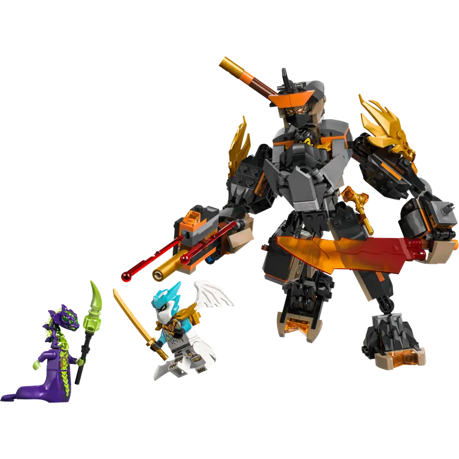 Lego Ninjago 71854 Cole's Missiemecha En Zane Bouwstenen