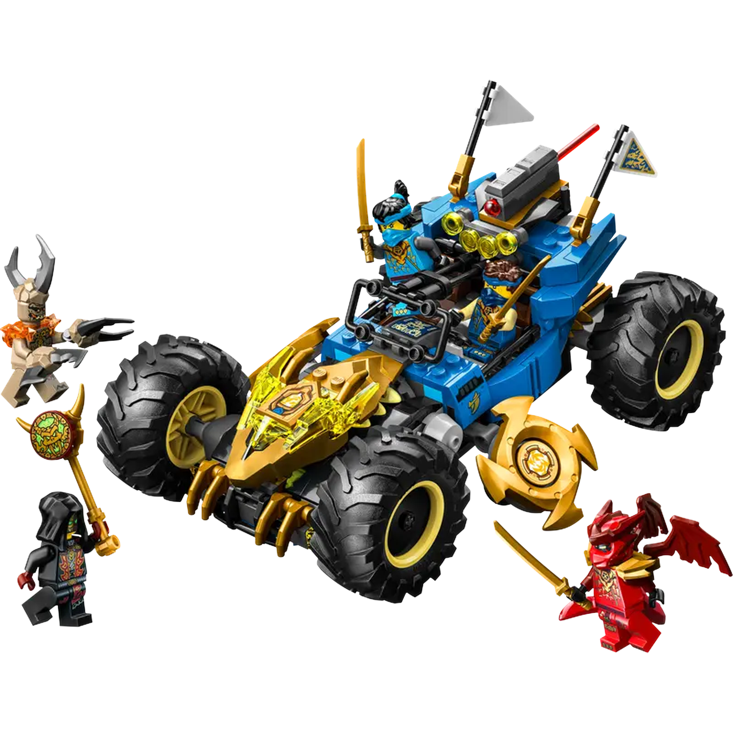 Lego Ninjago 71856 Jay's Transformerende Auto Bouwstenen