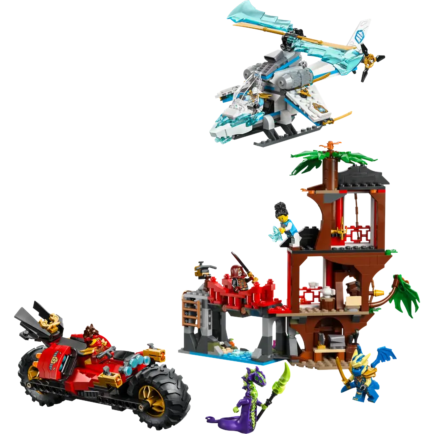 Lego Ninjago 71857 Ninjavoertuigen Bouwstenen