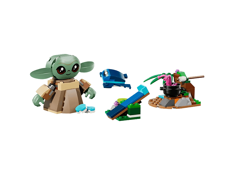 Lego Star Wars 75443 Grogu's Thuis Bouwstenen afbeelding