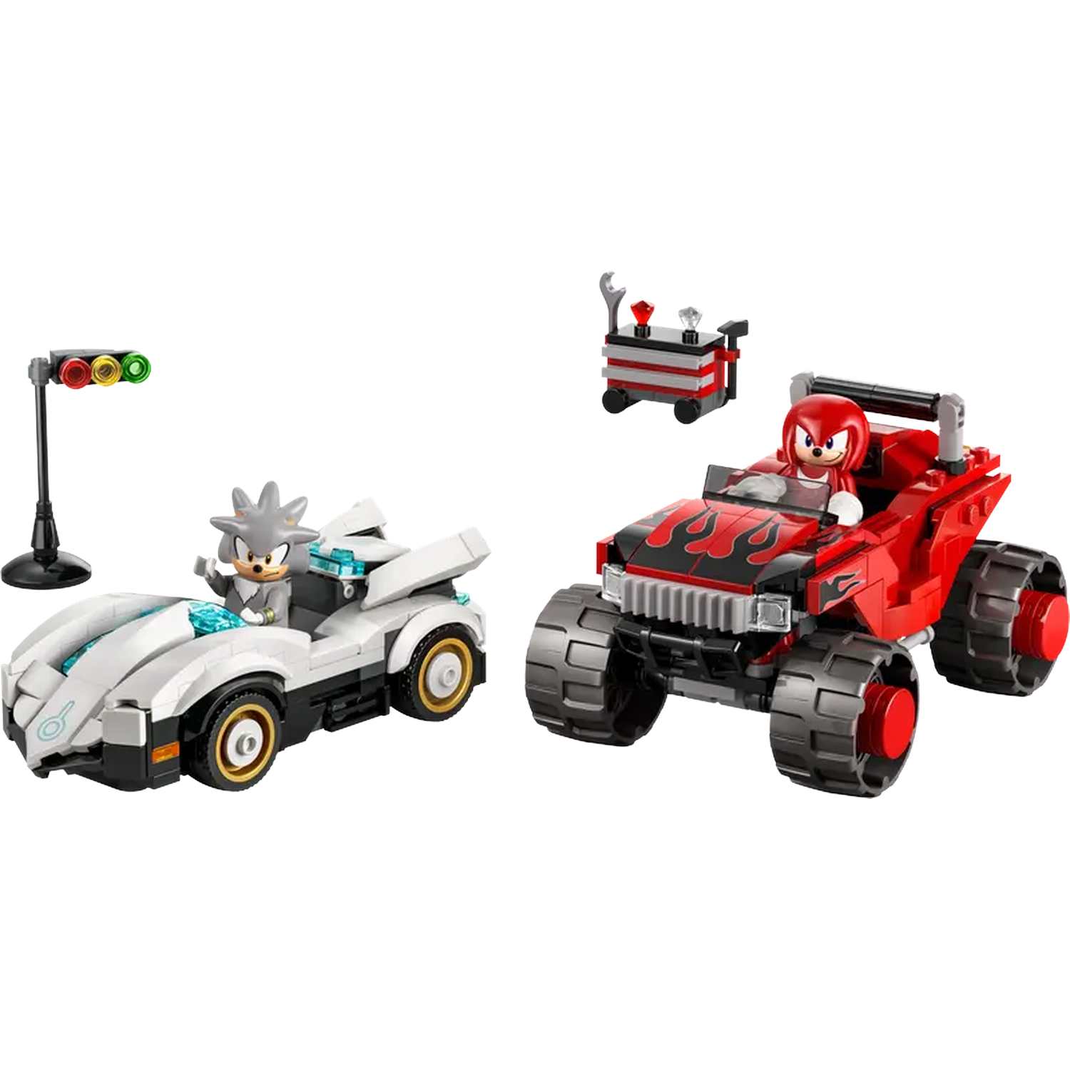 Lego Speed Champions 77118 Silvers Vs. Knuckles Bouwstenen